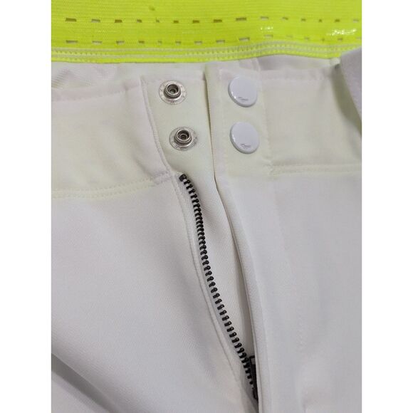 ⚾ Mizuno Stretch Belted Softball Pants White Size L NWT - Picture 8 of 13